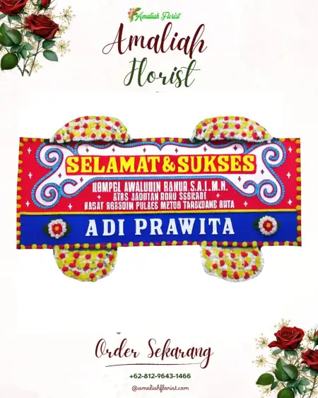 Papan Bunga Ucapan Selamat Sambibulu
